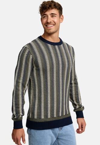 INDICODE JEANS Sweater 'Scott' in Blue