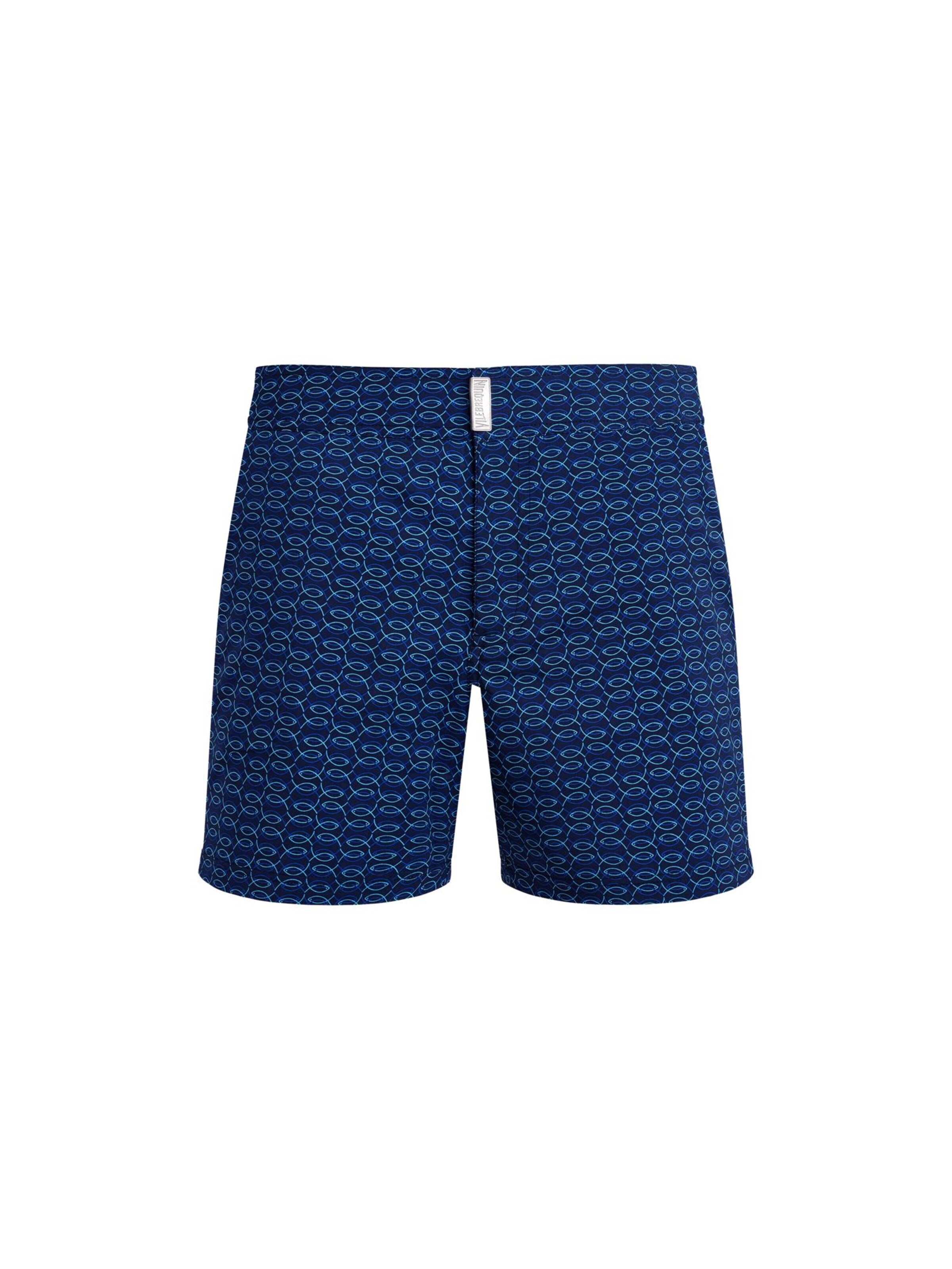 Pantaloncini da bagno di Vilebrequin in blu: frontale