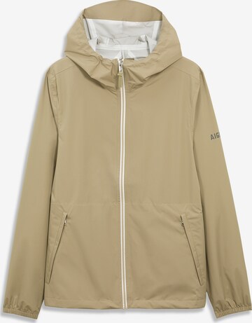 AIGLE Funktionsjakke 'Rainpack 70' i beige: forside