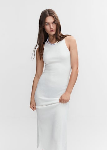 Robe 'Lia' MANGO en blanc