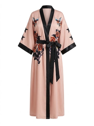 Vivi Idee Dressing Gown '2669' in Pink: front