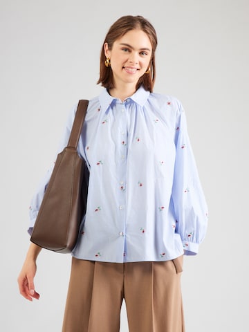 Chemisier Weekend Max Mara en bleu : devant