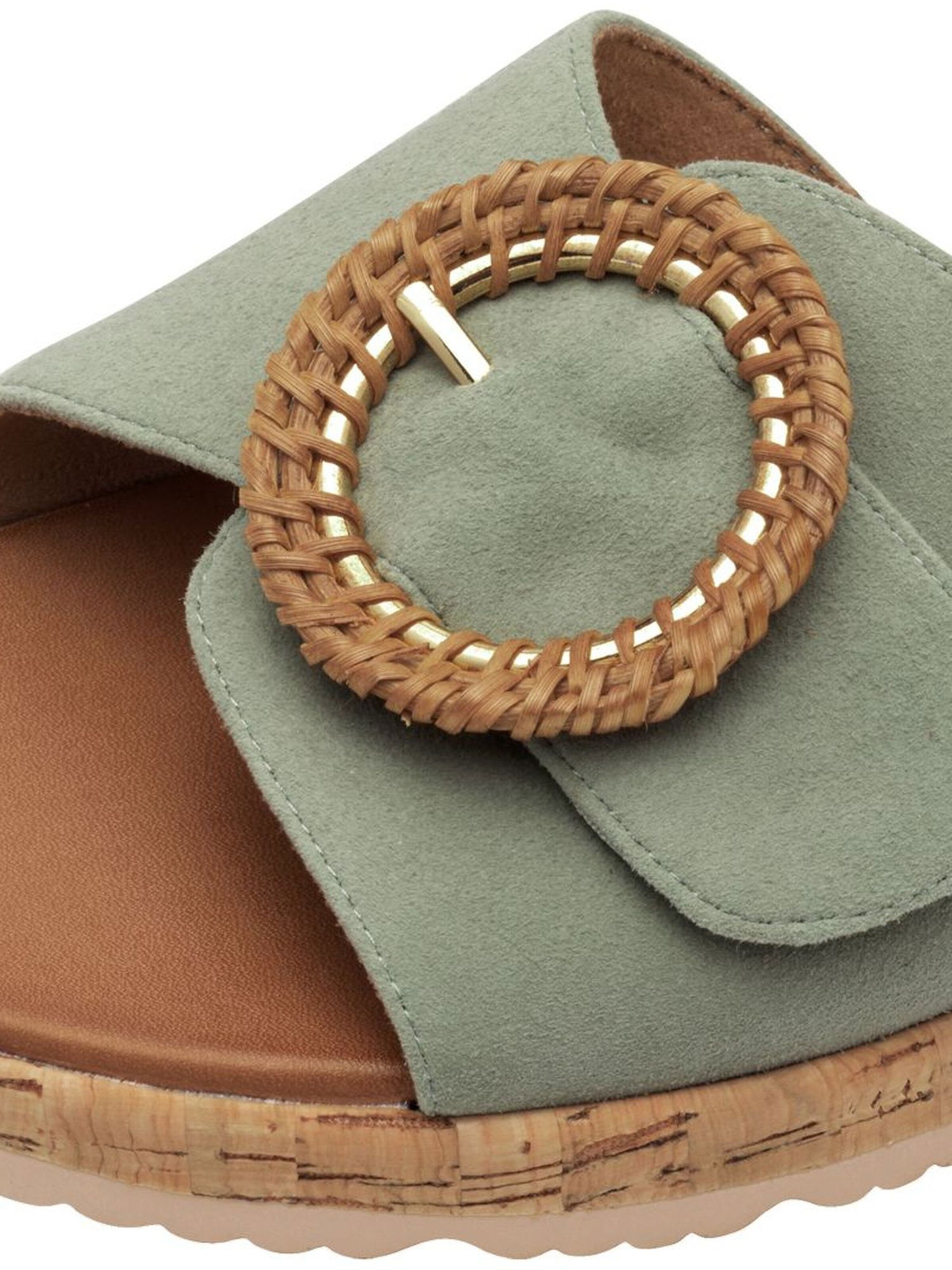 Tamaris Mule in Green