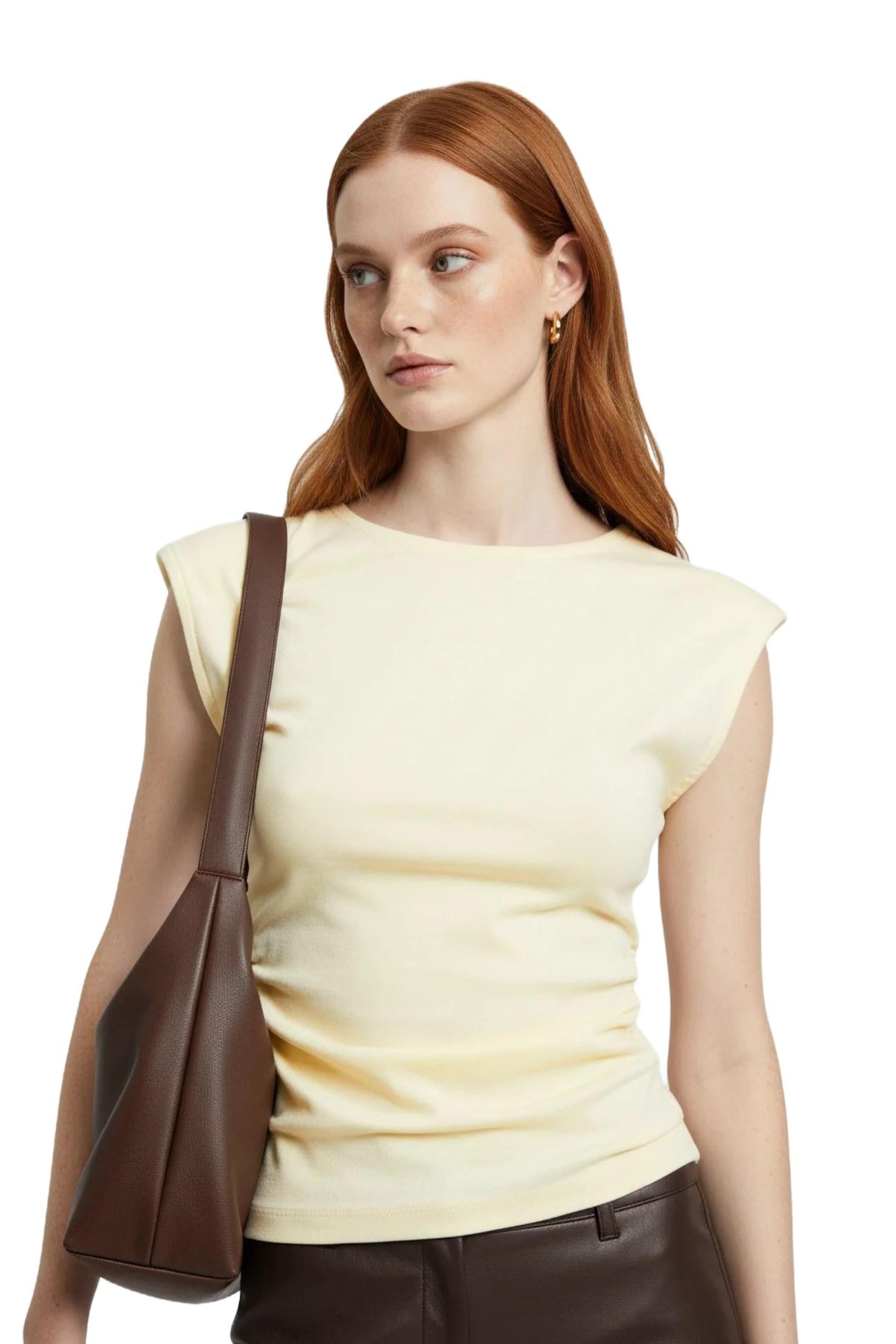 No Matter What Top in Gelb