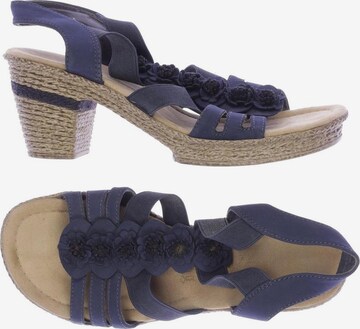 Rieker Sandals & High-Heeled Sandals in 37 in Blue: front