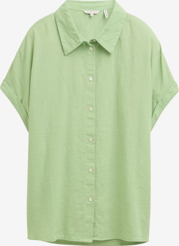 TOM TAILOR Blouse in Green: front