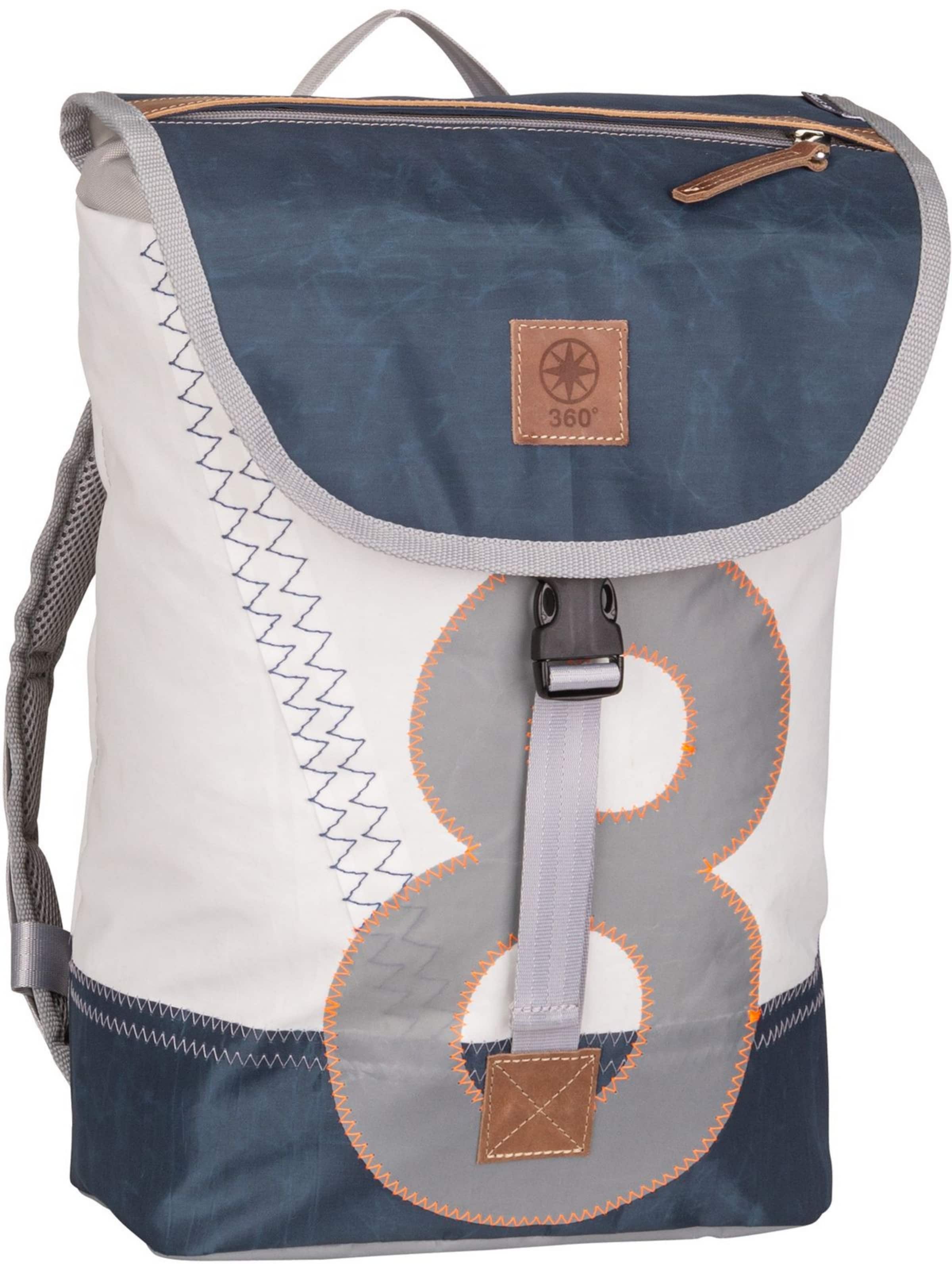 360 Grad Backpack 'Landgang' in White