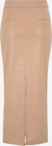 River Island Petite Юбка 'COLUMN' в Коричневый