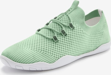 LASCANA - Zapatillas deportivas bajas en verde: frente