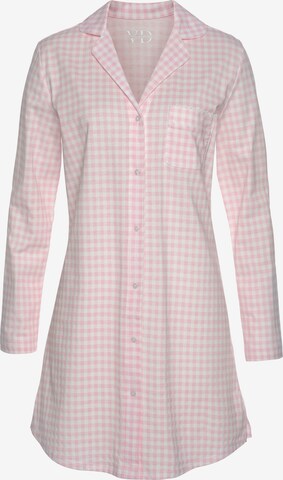 Chemise de nuit VIVANCE en rose : devant