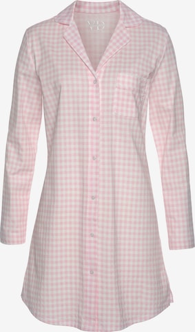 VIVANCE Ночная рубашка в Ярко-розовый: спереди