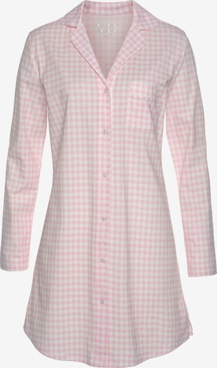 Camicia da notte VIVANCE di colore rosa / bianco, Visualizzazione prodotti