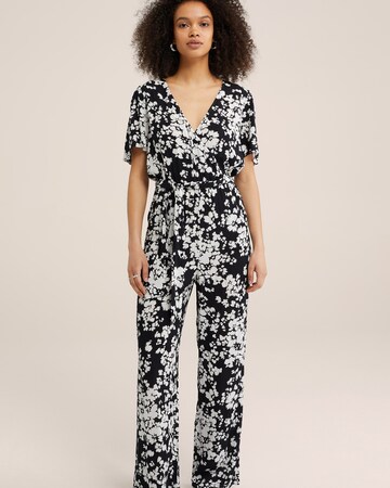 WE Fashion Jumpsuit in Black: front