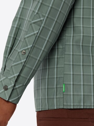 VAUDE Regular fit Functioneel overhemd 'Albsteig III' in Groen