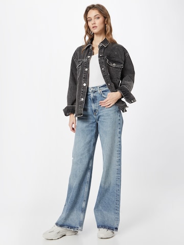 Citizens of Humanity Wide leg Jeans 'Paloma' in Blauw