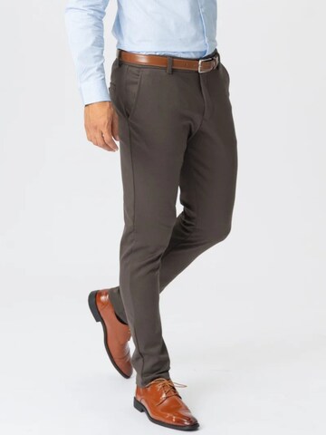 TEESHOPPEN Regular Trousers ' The Original ' in Brown