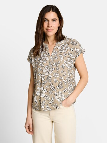 TOM TAILOR Blouse in Beige: front