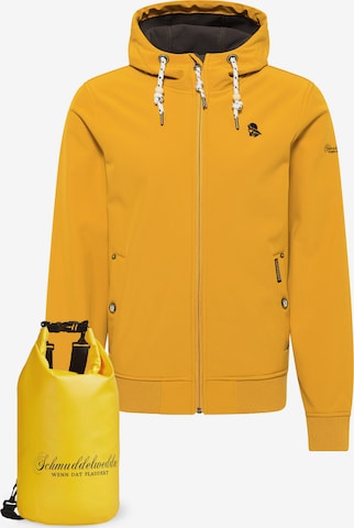 Schmuddelwedda Performance Jacket in Yellow: front