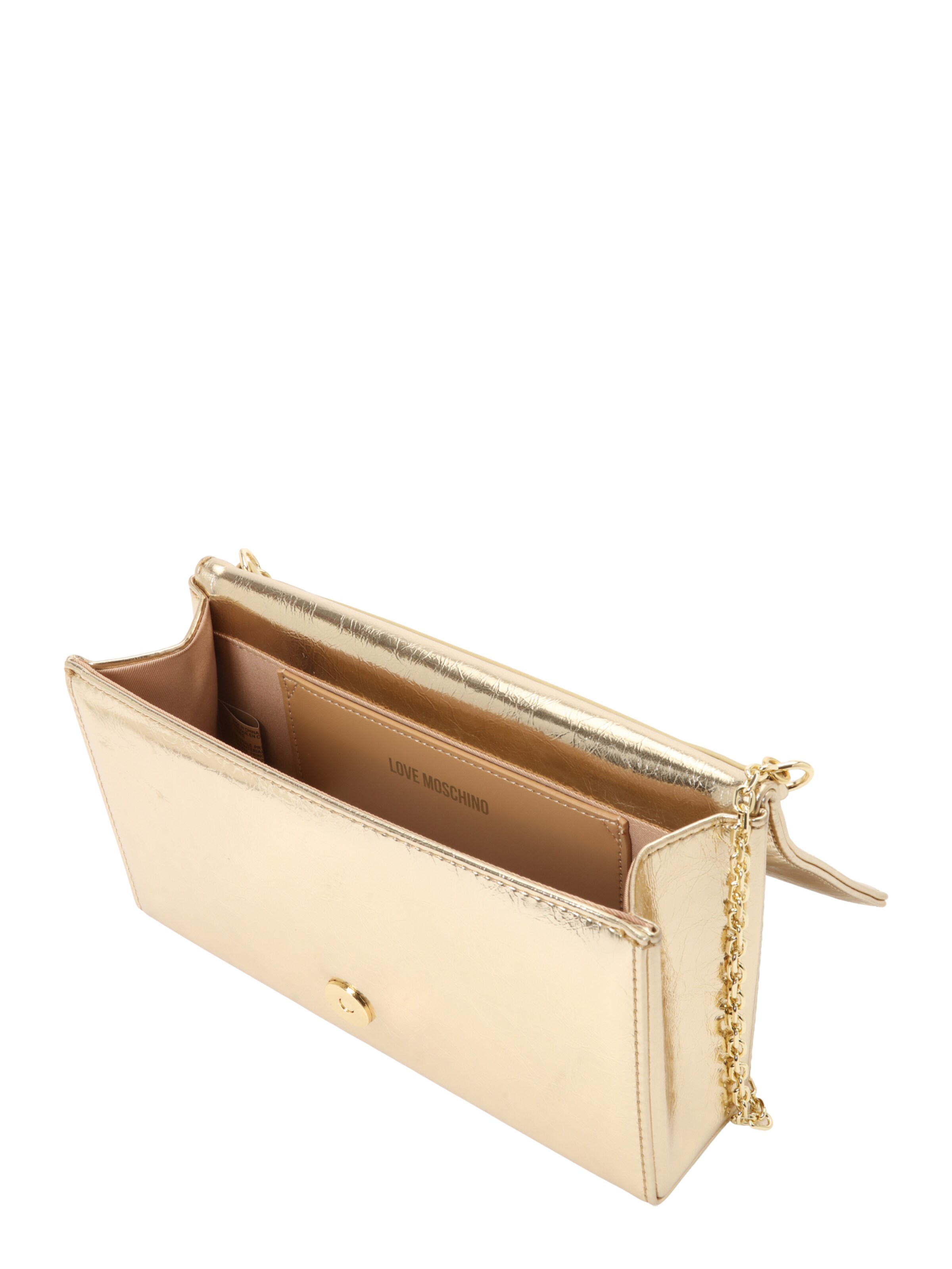 Love Moschino Listová kabelka - Zlatá