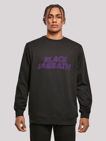 Sweat-shirt 'Black Sabbath' F4NT4STIC en noir : devant