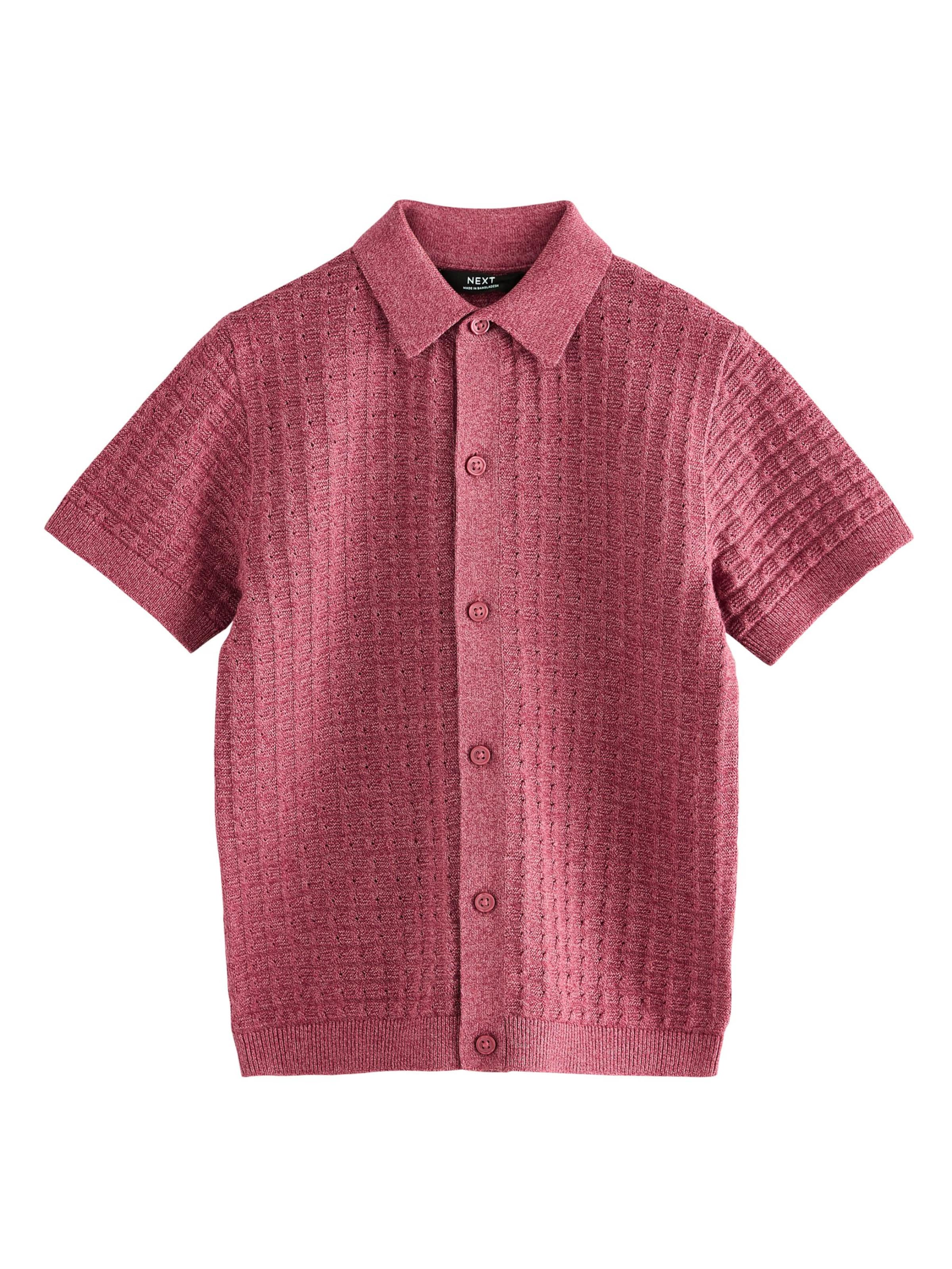 Next - Ajuste regular Camisa en rojo: frente