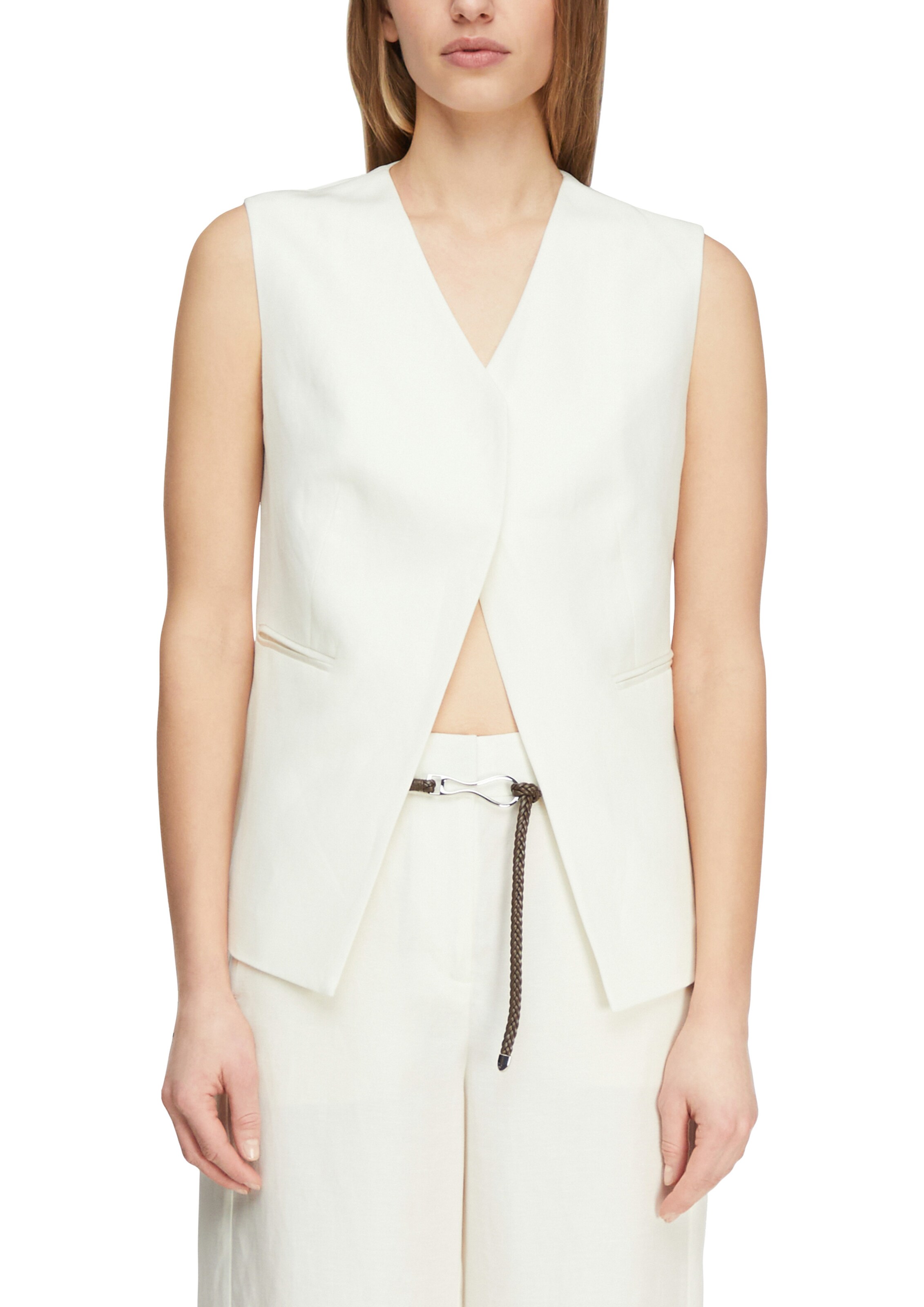 Gilet COMMA en blanc