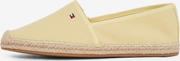 TOMMY HILFIGER - Alpargatas en amarillo: frente