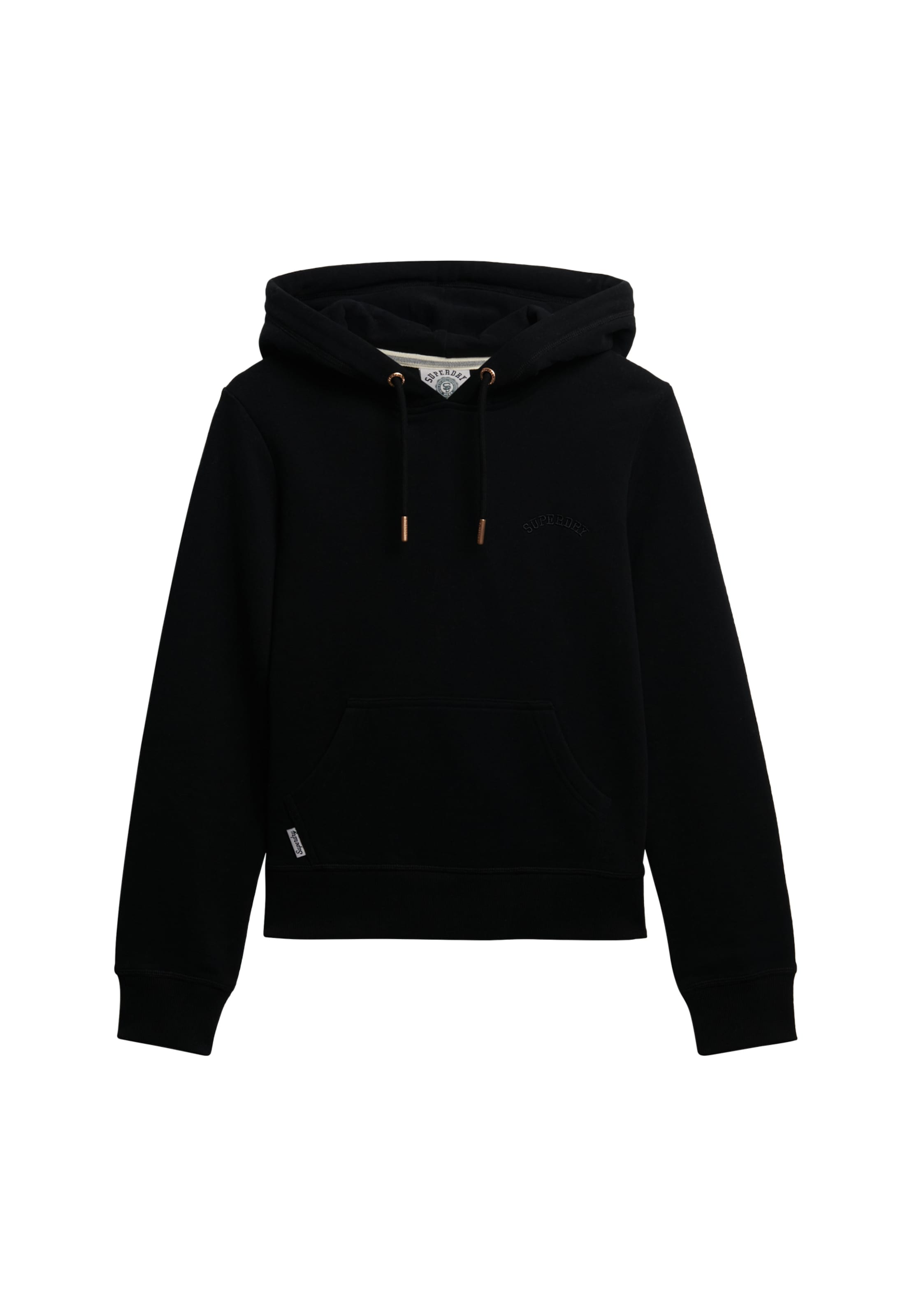 Superdry & Co Sweatshirt in Black: front