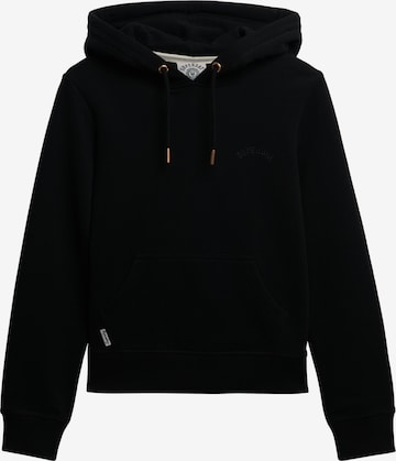 Superdry Sweatshirt in Schwarz: Vorderseite