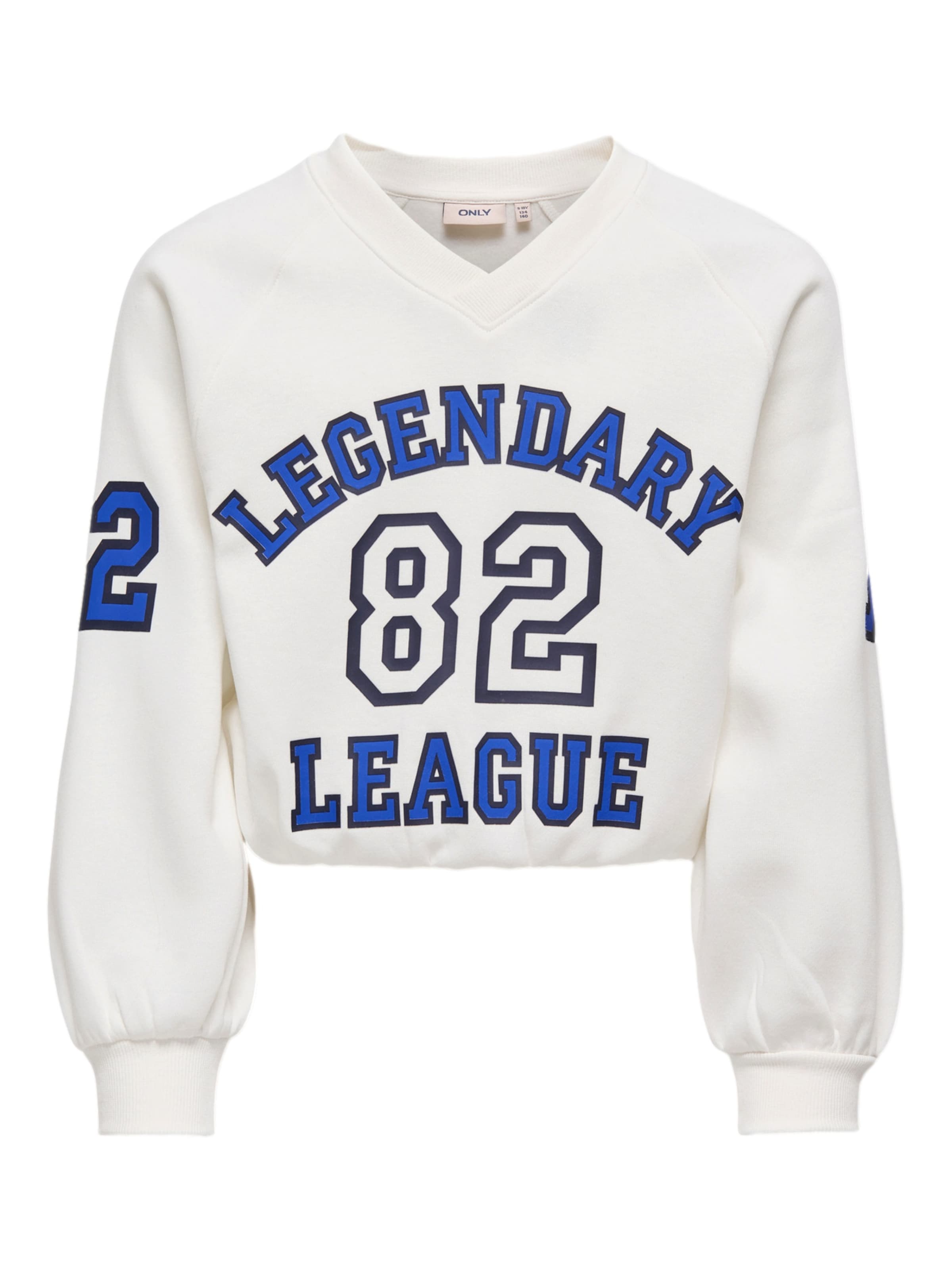 Pull-over 'Coletta' ONLY GIRLS en blanc : devant