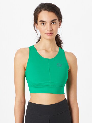 ADIDAS BY STELLA MCCARTNEY Sports Top 'Truepurpose ' in Green: front