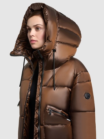 khujo Zimná bunda 'Luna' - Hnedá