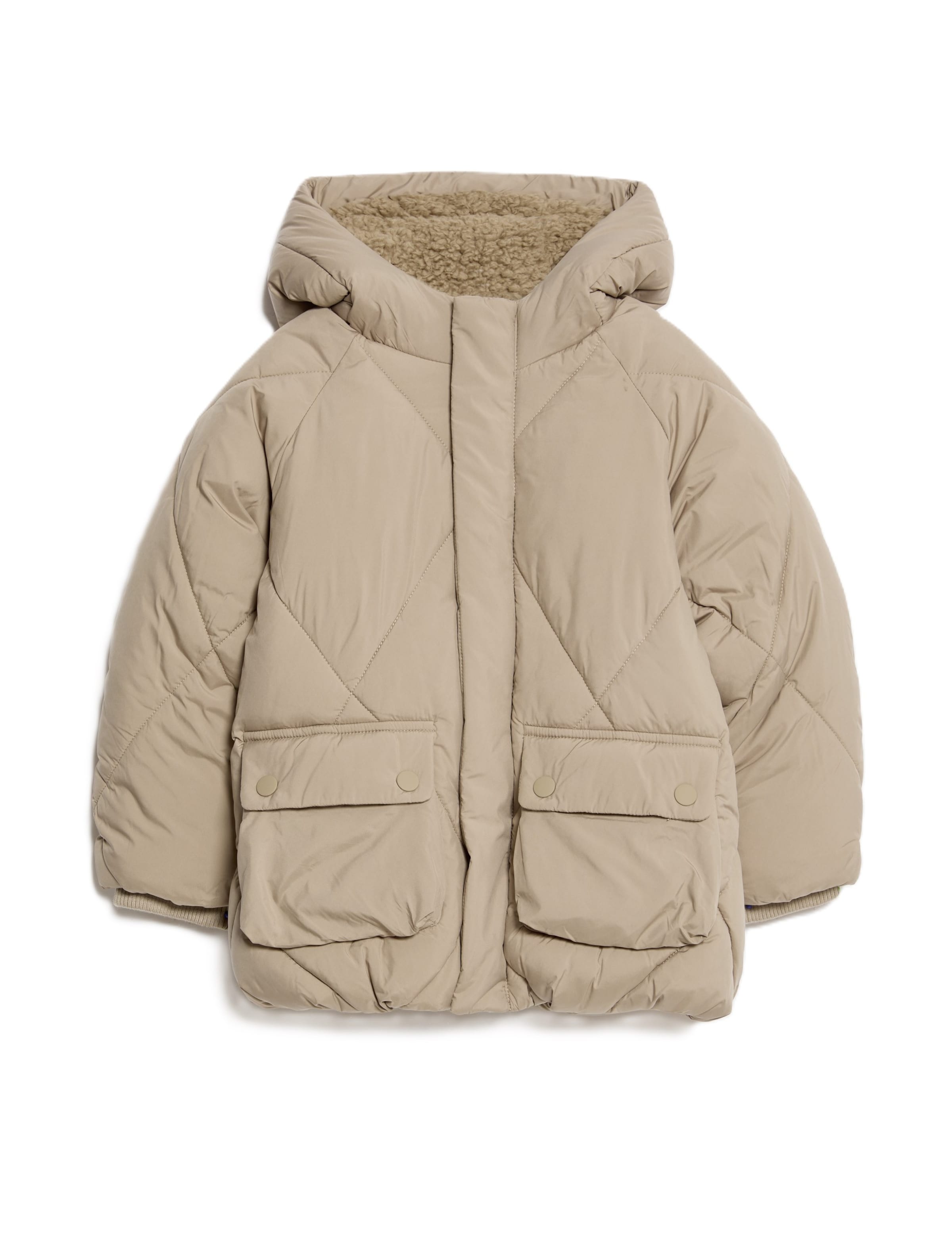 Manteau Marks & Spencer en beige : devant