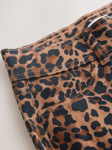 NextSkinny Traper tajice - smeđa boja