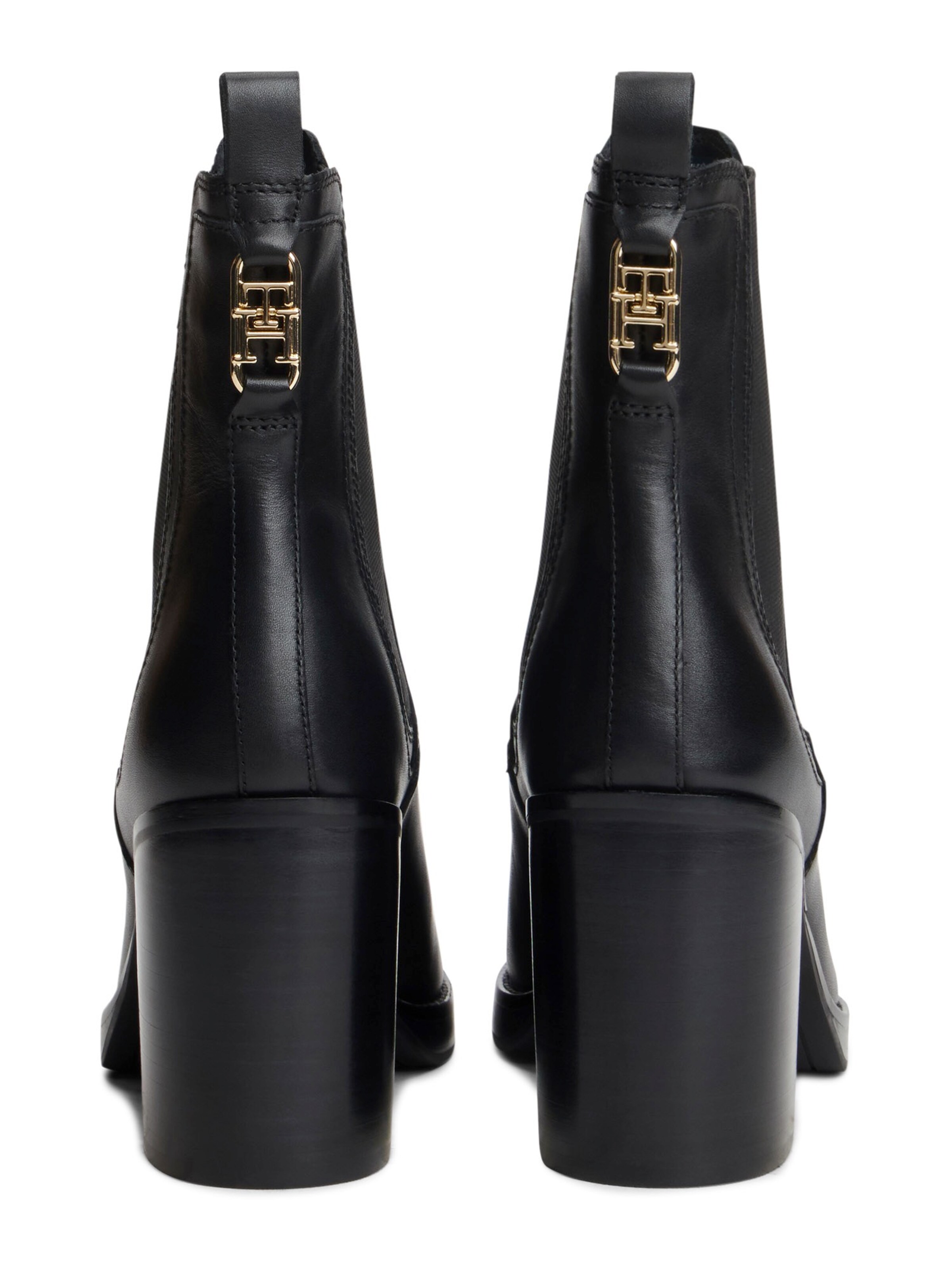 TOMMY HILFIGER Chelsea Boots in Schwarz