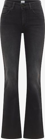MUSTANGBootcut/trapezice Traperice 'Shelby' - crna boja: prednji dio