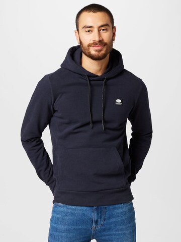 Petrol Industries Sweatshirt in Blauw: voorkant