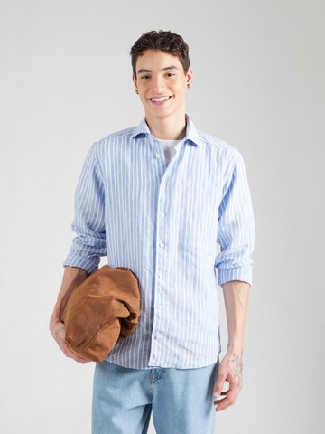 Coupe regular Chemise ETON en bleu : devant