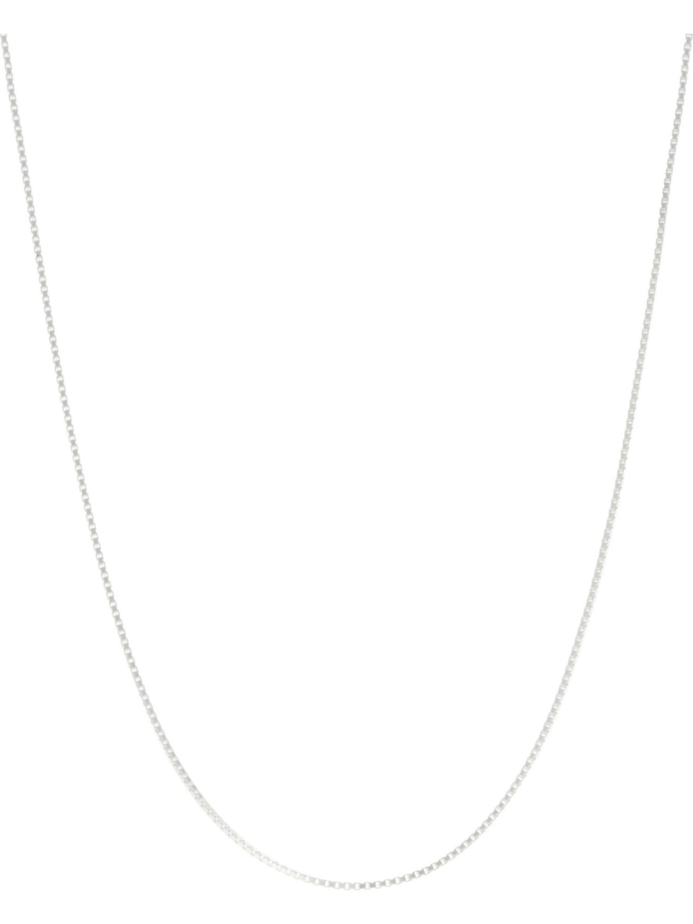 FAVS Necklace in Silver: front