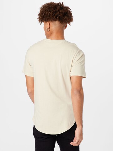 Coupe regular T-Shirt 'ONSMatt' Only & Sons en beige