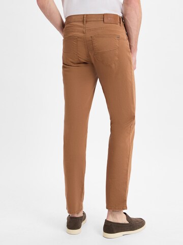 BRAX Regular Trousers ' Cadiz ' in Brown