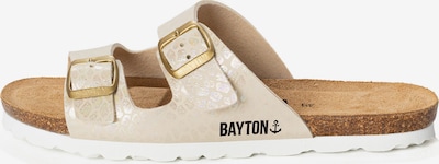 Bayton Pantofle 'Astrakan' - béžová / zlatá / černá, Produkt