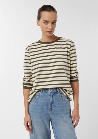 COMMA - Camiseta en verde: frente