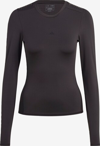 ADIDAS PERFORMANCE Performance Shirt 'Techfit Control x RHEON' in Black: front