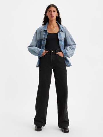 LEVI'S ® Wide leg Τζιν 'Ribcage' σε μαύρο