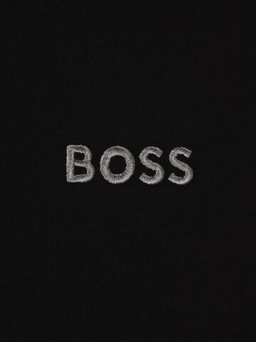 BOSS - Sudadera con cremallera en negro