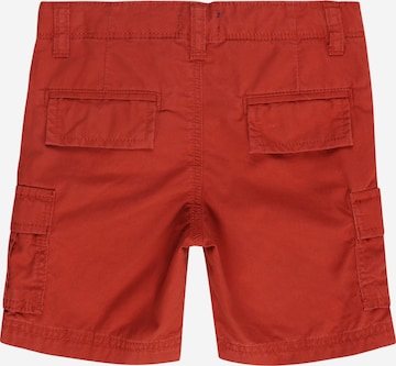 Jack & Jones Junior Loosefit Shorts 'COLE CAMPAIGN' in Rot