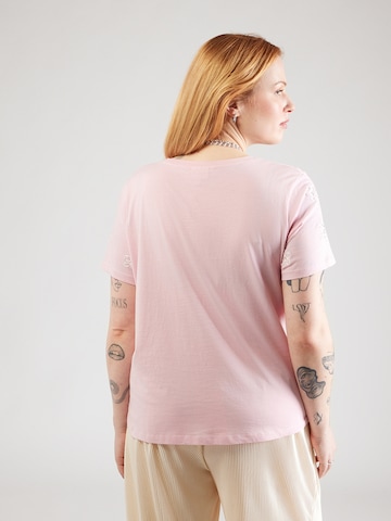 ONLY Carmakoma Tričko 'CARDANIELLE' – pink