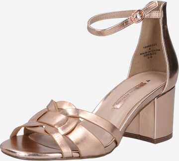 Dorothy Perkins Sandale 'Sloane' in Gold: predná strana