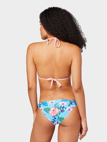 TOM TAILOR Triangel Bikini-Top zum Wenden in Blau